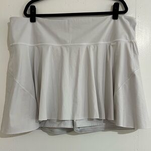 Athleta Ace Tennis Skort 13.5 white